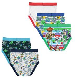 Handcraft Toy Story, Boys Underwear Briefs 5-Pack Assorted Size 6  NWT